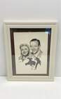Framed Sketch Print of Fred Astaire & Ginger Rogers by B. Morgen image number 1