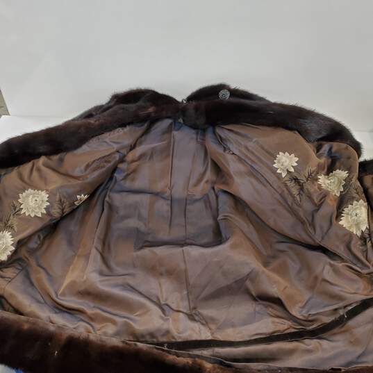 Furs by Gene Hyatt Long Beaver Fur Coat No Size image number 4