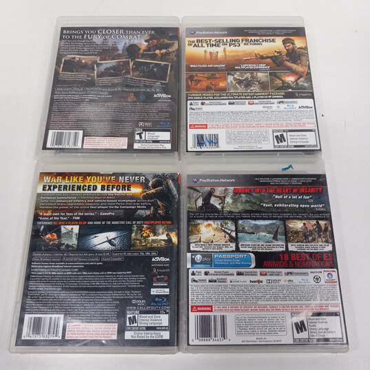Bundle of Four Assorted PlayStation 3 Video Games image number 3