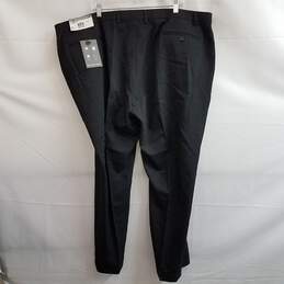Michael Kors Matisse Men's Dress Pants Stretch Comfort Waistband - Black Size 54W 30L alternative image