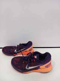 Nike Women's LunarGlide 7 Grand Purple Sunset Glow Running Shoes Size 6.5 alternative image
