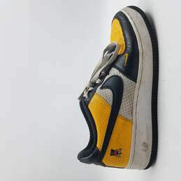 Nike Air Force 1 LV8 Jersey Mesh Sneaker Boy's Sz 6Y Yellow