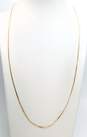 14K Yellow Gold C Link Chain Necklace 4.9g image number 3