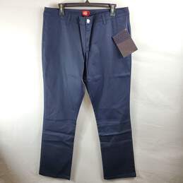 Dickies Women Navy Blue Twill Pants Sz 15 NWT