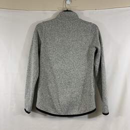 Women's Grey Marled Nike Full-Zip Sweater, Sz. S alternative image