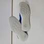 Adidas Men's Adizero Afterburner 8 Turf Blue And White Baseball Shoe Size 8.5 image number 5