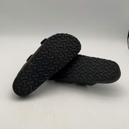 Birkenstock Womens Arizona Essentials Black Open Toe Slip-On Slide Sandals Sz 41 image number 4