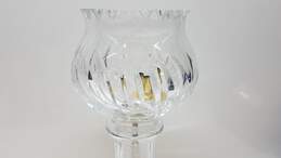 Vintage Wedgewood Crystal Tabletop Lamp 15in Tall alternative image