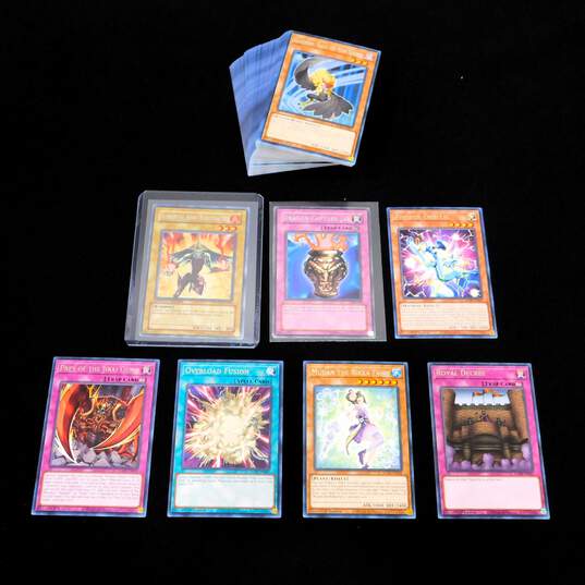 Yugioh TCG Lot of 100+ Rare Cards with 1st Editions image number 1