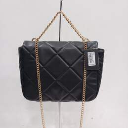Quilted Black Leather Purse alternative image