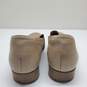Clarks Collection Juliet Hayes Perforated Flats Sand Suede Shoes Women's Size 7.5D image number 3