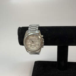 Designer Michael Kors MK-5165 Silver-Tone Stainless Steel Analog Wristwatch
