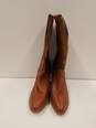 Frye Women Boots Leather Brown Size 7.5B image number 5