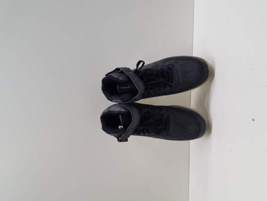 Fashion QLED Black Hi Top Sneakers Size 6.5 image number 6