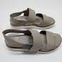Eileen Fisher Sandals Leather Hook and Loop Tan Women's Sized 6.5 image number 2