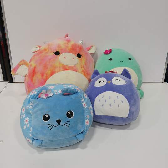 4 Pc. Bundle of Assorted Squishmallows image number 1