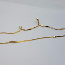 14k Gold Chain Jewelry Scarp 1.3g alternative image