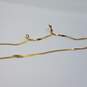 14k Gold Chain Jewelry Scarp 1.3g image number 2