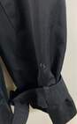 London Fog Womens Navy Blue Pockets Adjustable Long Sleeve Trench Coat Size S image number 5