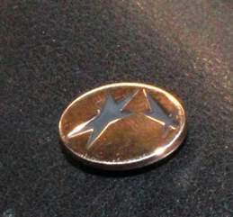 10K Rose Gold Star Pin