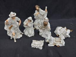 Incomplete Set of Nativity Figurines