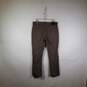 Mens Flat Front Straight Leg 5-Pockets Design Chino Pants Size 36X32 image number 2