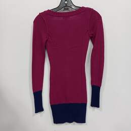 Guess Women's Pink Pauline Knit LS Tunic Sweater Size XS NWT alternative image