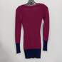 Guess Women's Pink Pauline Knit LS Tunic Sweater Size XS NWT image number 2