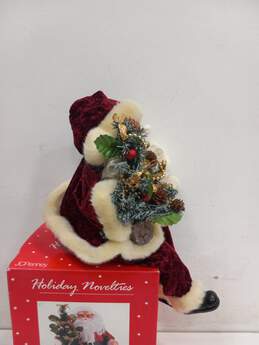 JCPenney Holiday Novelties #8508 18" Sitting Santa Figurine IOB alternative image