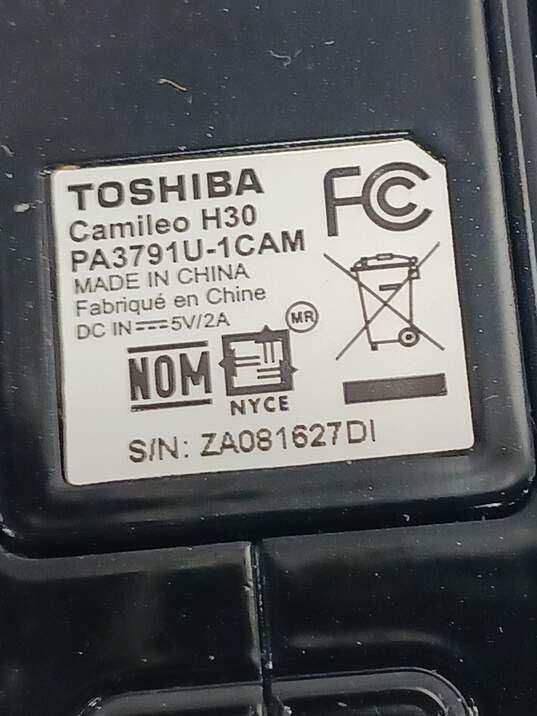 Toshiba 10MP Full HD Camileo H30 Digital Recording Camera image number 5