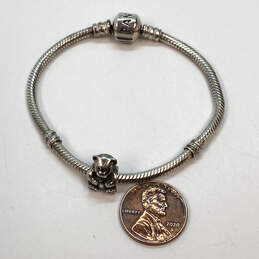 Designer Pandora S925 ALE Sterling Silver Chain Teddy Bear Charm Bracelet alternative image
