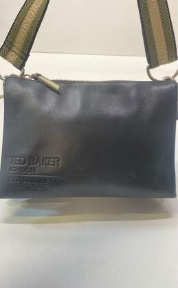Ted Baker Leather Darcy Crossbody Bag Black