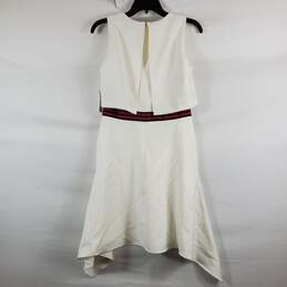 Julia Jordan Women Ivory Sleeveless Dress Sz 4 NWT alternative image