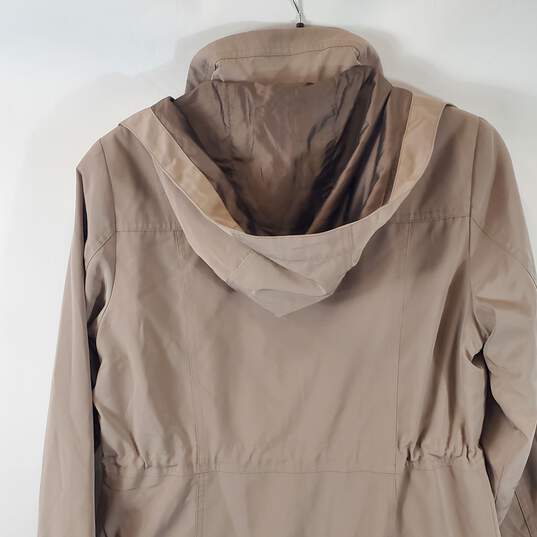 Liz Claiborne Women Tan Water Resistant Jacket Small NWT image number 3
