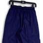 Mens Blue Elastic Waist Drawstring Pockets Pull-On Track Pants Size Medium image number 4