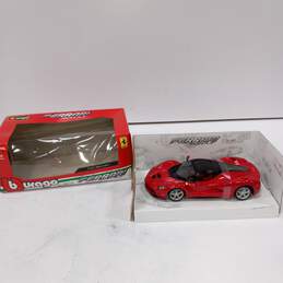 Bburago Red La Ferrari 1:24 Die Cast Model Car