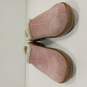Women's Pink Leather Faux Fur-Lined Clogs Size 10 image number 2