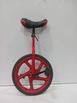 Red 18in Mag Wheel Unicycle