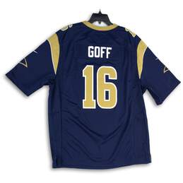 NIke Mens Blue Los Angeles Rams Jared Goff NFL Football Pullover Jersey Size XXL alternative image