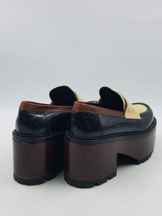 Authentic Marni Black Platform Loafers W 9 image number 4