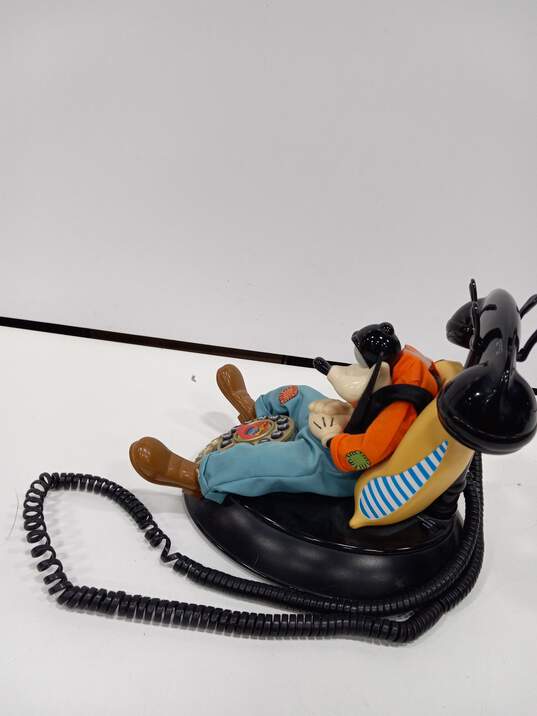 Toon Disney Channel Sleeping Goofy Landline Phone image number 5