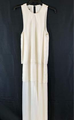 Acne White Casual Dress - Size Small