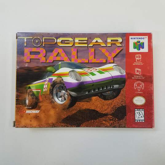 Top Gear Rally - Nintendo 64 (CIB) image number 1
