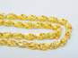 Vintage 14K Yellow Gold Fancy Link Necklace 14.6g image number 3