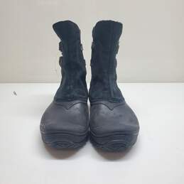 The North Face Women's Black Suede Snow Ankle Boots Size 7.5 alternative image