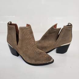 Jeffrey Campbell Cromwell Suede Boots Size 9