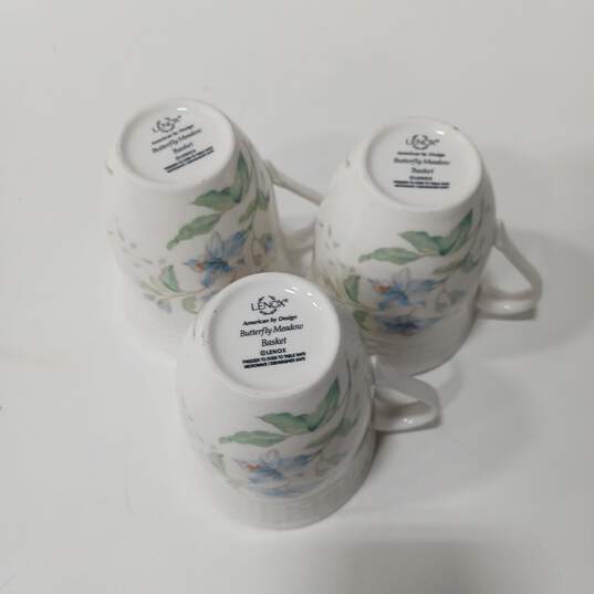 3 Lenox Floral Coffee Cups image number 6