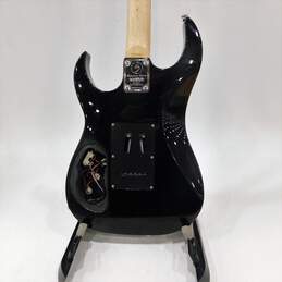Samick Brand Greg Bennet Design Interceptor Model Black Electric Guitar w/ Soft Gig Bag alternative image