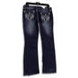 NWT Womens Blue Denim Medium Wash 5-Pocket Design Bootcut Jeans Size 9 image number 2