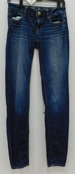 American Eagle Outfitters Blue Jeggings Women's Size 0